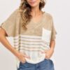 Oversized Knit Top – Slouchy Lightweight Sweater-Knit