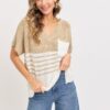 Oversized Knit Top – Slouchy Lightweight Sweater-Knit