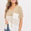 Oversized Knit Top – Slouchy Lightweight Sweater-Knit
