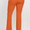 High-Rise Fit-and-Flare Pants – Stretch Blend