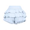 Plus Size Ruffled Flare Shorts