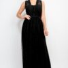 Convertible A-line Mesh Maxi Dress – Tube Top