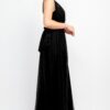 Convertible A-line Mesh Maxi Dress – Tube Top