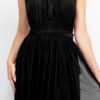 Convertible A-line Mesh Maxi Dress – Tube Top