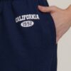Printed-Waistband Sweatpants – 60/40 Cotton Blend