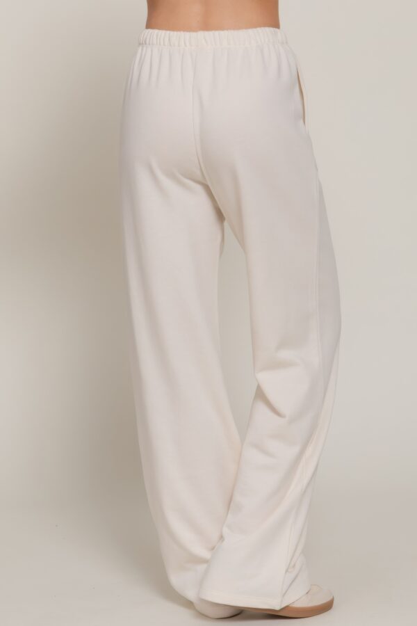 Relaxed Sweatpants with Printed Waistband