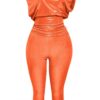 Loose-Fit Shimmer Top & Capri Set – Asymmetrical Sleeveless