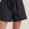 Anorak Side-Slit Workout Shorts – Lightweight Nylon
