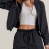 Anorak Side-Slit Workout Shorts – Lightweight Nylon