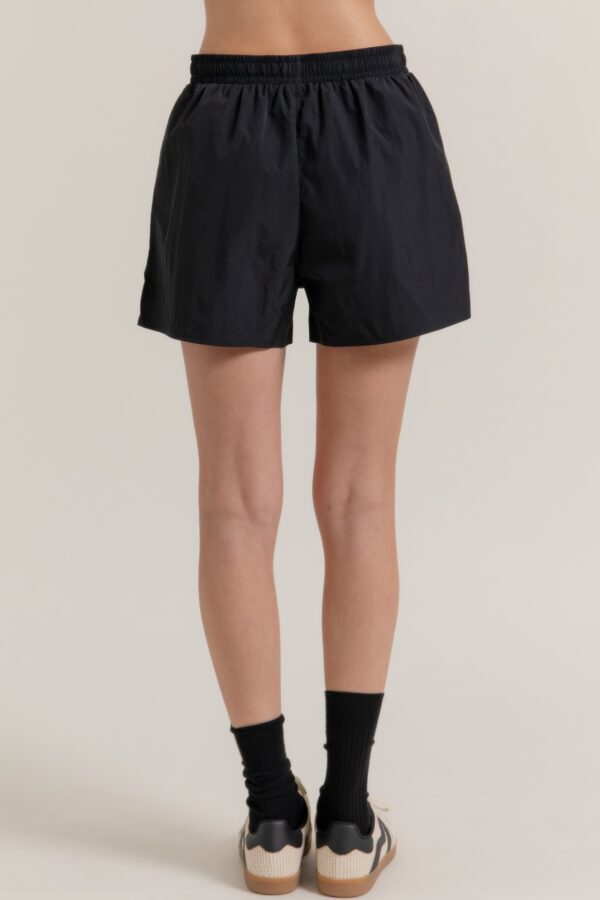 Anorak Side-Slit Workout Shorts – Lightweight Nylon
