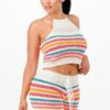 Halter Crochet Short Set – Lightweight Knit