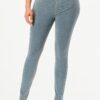 Ultra Soft Tencel-Blend Jeggings with Wide Waistband