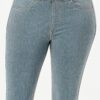 Ultra Soft Tencel-Blend Jeggings with Wide Waistband