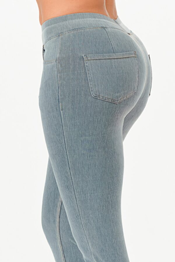 Ultra Soft Tencel-Blend Jeggings with Wide Waistband