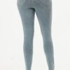 Ultra Soft Tencel-Blend Jeggings with Wide Waistband
