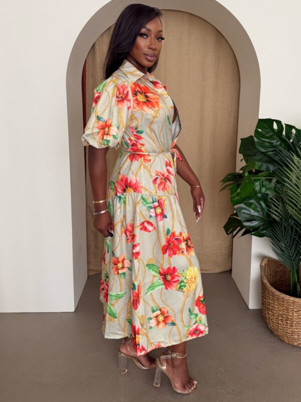 Tropic Thread Dress – Lightweight Polished Silhouette