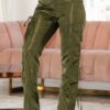 V-Cut Cargo Pants – Wide-Leg Utility Style