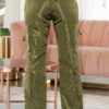 V-Cut Cargo Pants – Wide-Leg Utility Style