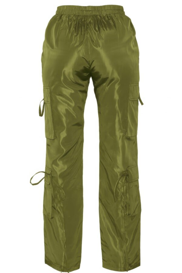 V-Cut Cargo Pants – Wide-Leg Utility Style