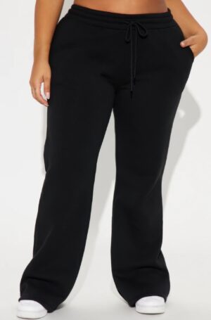 Lounge Flare Pant – Fleece-Backed Flared Leg