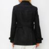 Structured Mid-Length Toggle Peacoat with Pockets
