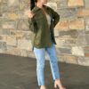 Oversized Corduroy Shacket – Utility Button-Down