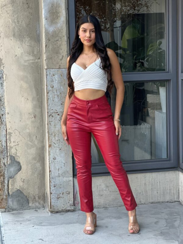 High-Rise Vintage Straight-Leg Jeans – Cotton Stretch