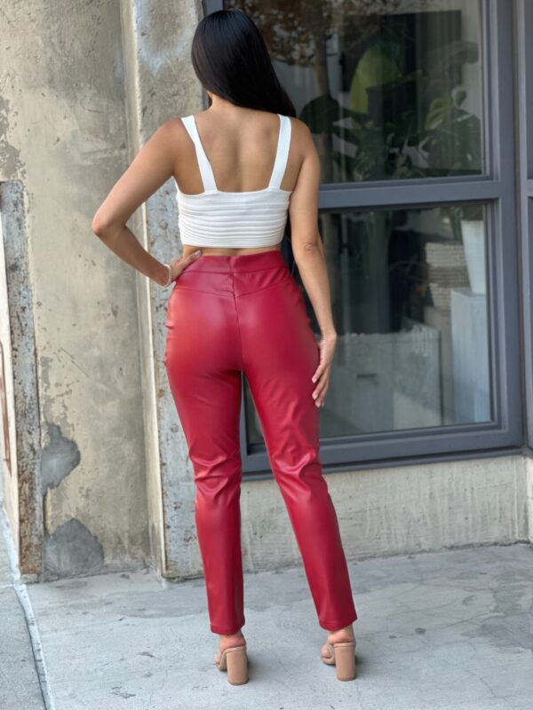 High-Rise Vintage Straight-Leg Jeans – Cotton Stretch