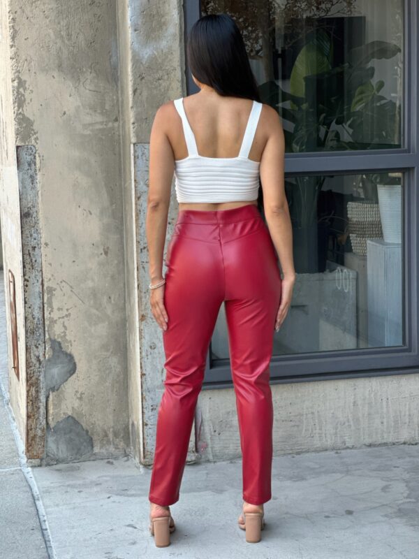 High-Rise Vintage Straight-Leg Jeans – Cotton Stretch