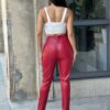 High-Rise Vintage Straight-Leg Jeans – Cotton Stretch