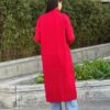 Clover Fine-Knit Midi Cardigan with Pockets