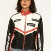 1988 Motor Jacket – PU Leather Moto Style