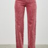 High-Rise Slim Wide Straight Jeans – Ankle-Length