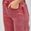 High-Rise Slim Wide Straight Jeans – Ankle-Length