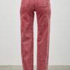High-Rise Slim Wide Straight Jeans – Ankle-Length