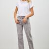 High-Rise Slim-to-Wide Straight Ankle Jeans