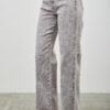 High-Rise Slim-to-Wide Straight Ankle Jeans