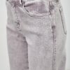 High-Rise Slim-to-Wide Straight Ankle Jeans