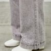High-Rise Slim-to-Wide Straight Ankle Jeans