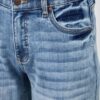 Mid-Rise Wide-Leg Jeans with Frayed Seams