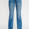 Tummy Control Mid-Rise Skinny-to-Bootcut Jeans