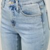 Mid-Rise Flare Jeans with Released Hem