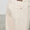High-Rise Western-Print Barrel-Leg Jeans