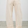 High-Rise Western-Print Barrel-Leg Jeans
