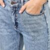 Mid-Rise Relaxed Straight Jeans – Distressed (Plus Size)