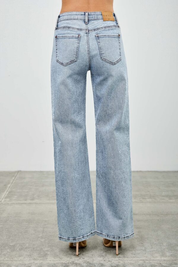 Mid-Rise Relaxed Straight Jeans – Distressed (Plus Size)