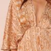 Boho Lurex Chiffon Cape Maxi Dress – Shimmer Overlay