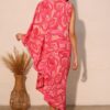 Chasing Petals One-Sleeve Dress – Floral Print