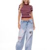 Striped Shirt – Stretch-Blend Classic Fit