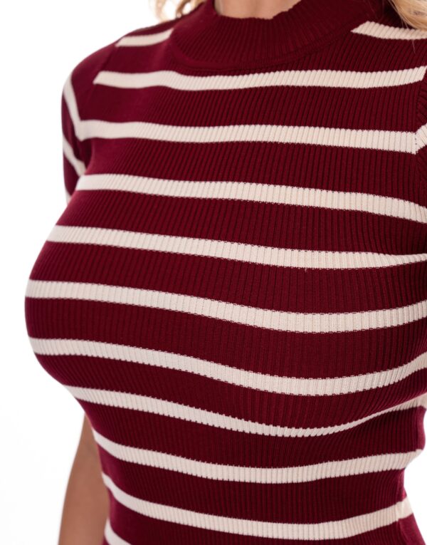 Striped Shirt – Stretch-Blend Classic Fit